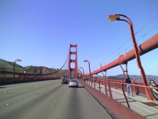 Golden Gate Bridge Warped