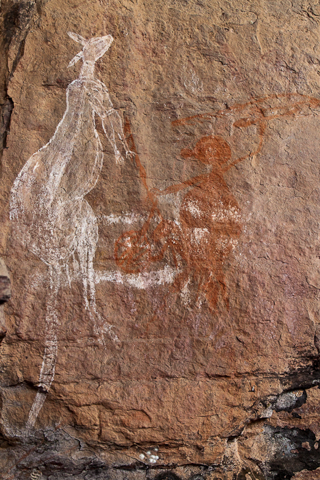 petroglyphs in kakadu park australia