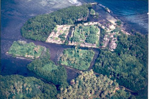 Нан-Дувас, центральная часть Нан-Мадола, остров Понпеи, Микронезия