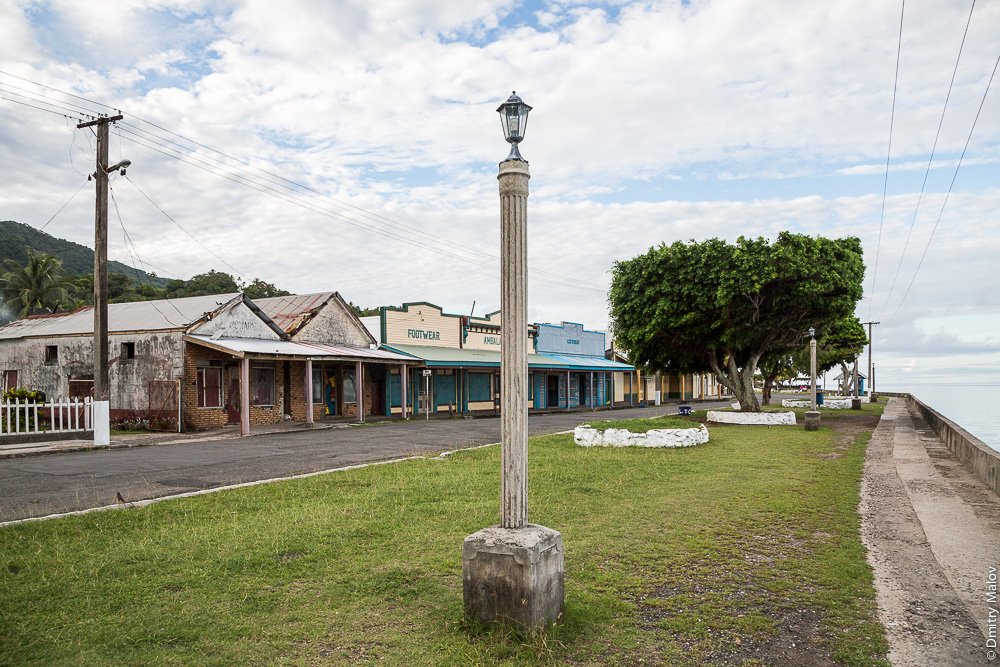 Исторический город Левука, остров Овалау, Фиджи