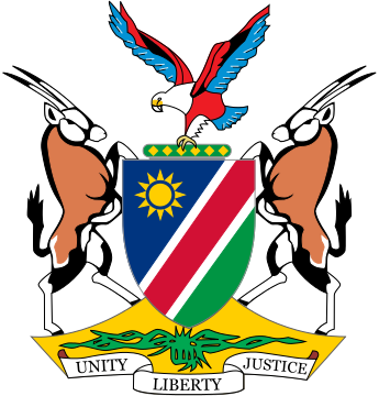 Герб Намибии. Coat of arms of Namibia