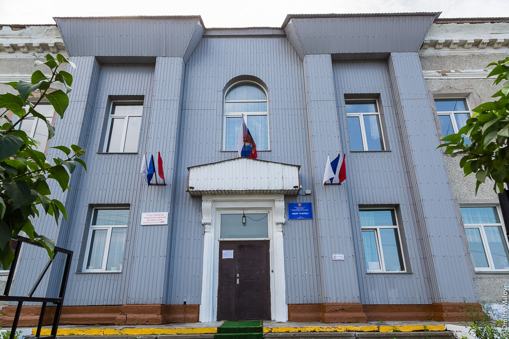 Участковая избирательная комиссия избирательного участка №261. Лицей "Надежда". Холмск, Сахалин.