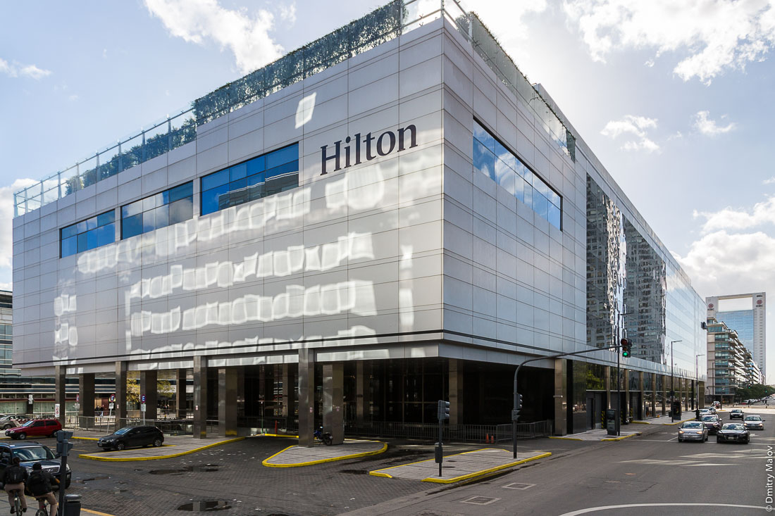 Отель Хилтон, Пуэрто-Мадеро, Буэнос-Айрес, Аргентина. Hotel Hilton Buenos Aires, barrio Puerto Madero, Buenos Aires, Argentina