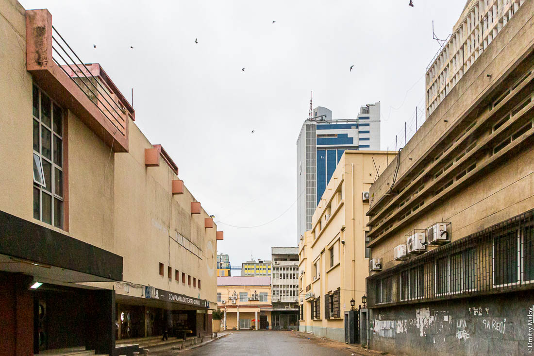 Конструктивистское здание. Мапуту, Мозамбик, Африка.