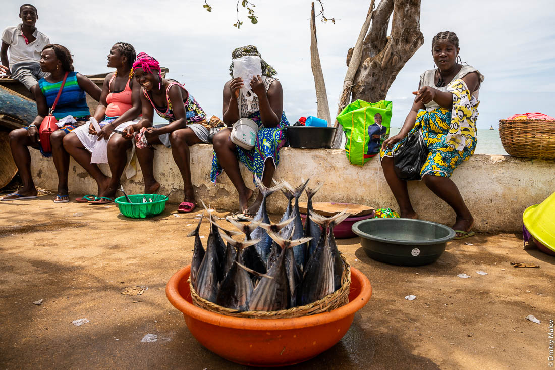 Рыбный рынок, Сан-Томе и Принсипи, Африка