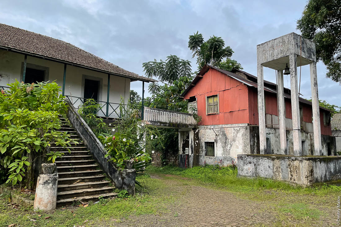 Заброшенная фазенда Roça Paciência, Príncipe, Sao Tomé-et-Principe